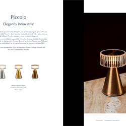 灯饰设计 NEOZ 2025年高档酒店餐厅无绳台灯图片电子目录