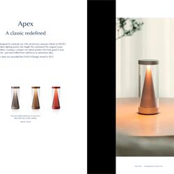 灯饰设计 NEOZ 2025年高档酒店餐厅无绳台灯图片电子目录