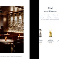 灯饰设计 NEOZ 2025年高档酒店餐厅无绳台灯图片电子目录