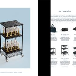 灯饰设计 NEOZ 2025年高档酒店餐厅无绳台灯图片电子目录