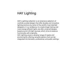 灯饰设计 HAY 2025年丹麦现代简约创意灯饰素材电子书