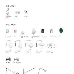 灯饰设计 HAY 2025年丹麦现代简约创意灯饰素材电子书