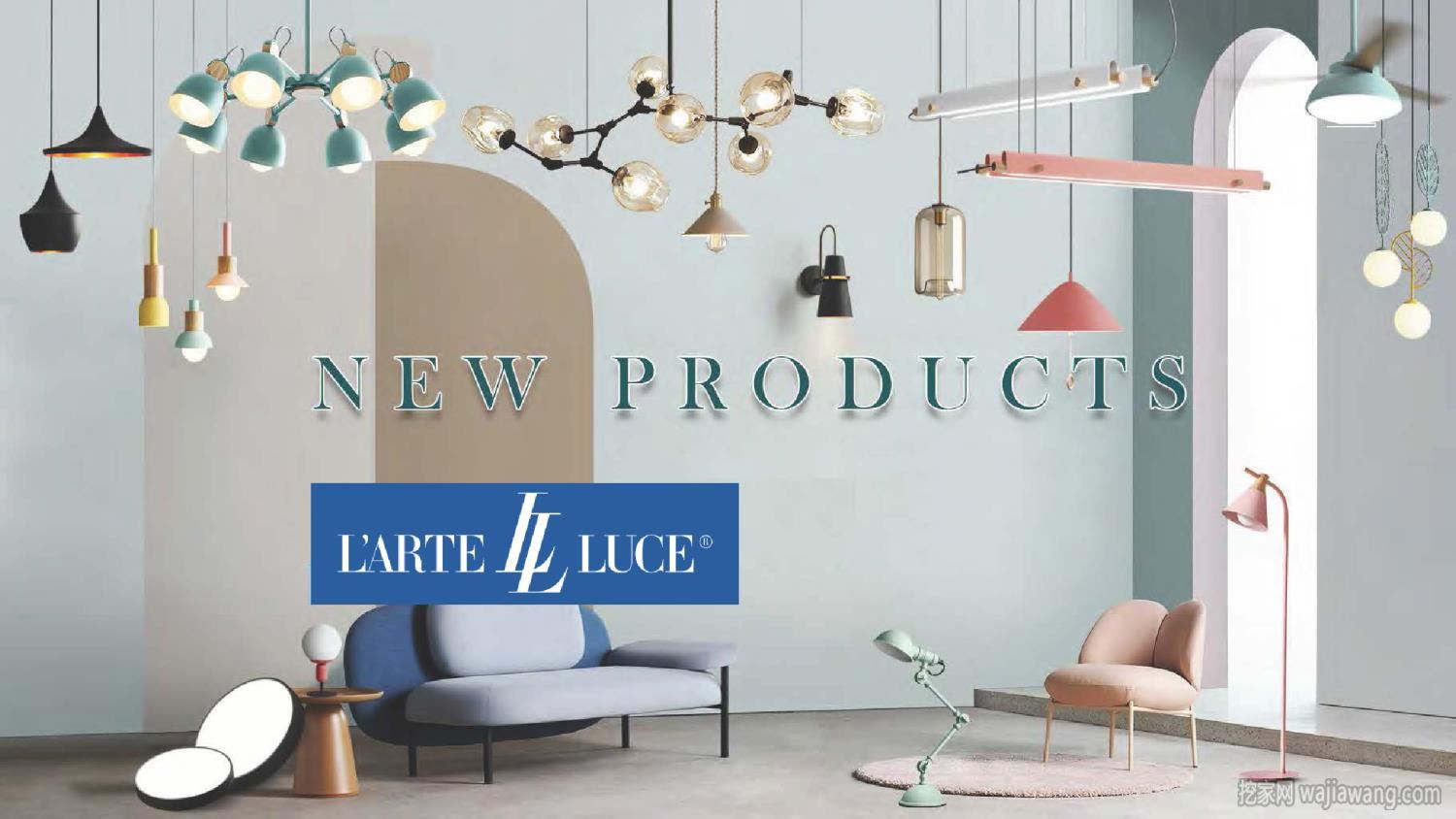 Larte Luce 2025年俄罗斯现代时尚灯饰图片电子书_灯饰设计（共79张） - 挖家网