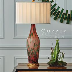 灯饰设计 Currey & Company 2025年美国台灯设计产品图片目录