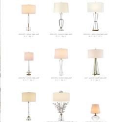 灯饰设计 Currey & Company 2025年美国台灯设计产品图片目录