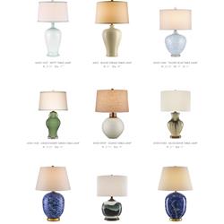 灯饰设计 Currey & Company 2025年美国台灯设计产品图片目录