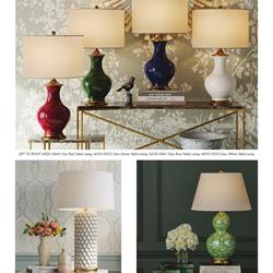 灯饰设计 Currey & Company 2025年美国台灯设计产品图片目录