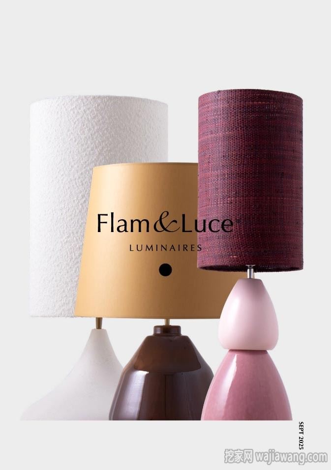 Flam&Luce 2025年新款葡萄牙创意台灯落地灯设计图片_灯饰设计（共40张） - 挖家网