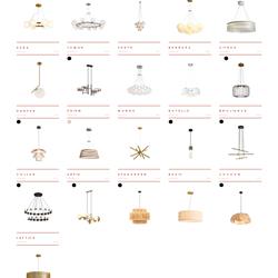 灯饰设计 Freya 2026年俄罗斯流行轻奢灯饰设计图片电子图册