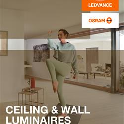灯饰设计图:Ledvance 2026年家居住宅吸顶灯及壁灯产品图片电子书