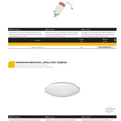 灯饰设计 Eglo 2026年欧美流行现代灯饰产品设计图片电子目录