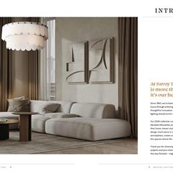 灯饰设计 Savoy House 2026年最新美国灯具设计电子目录