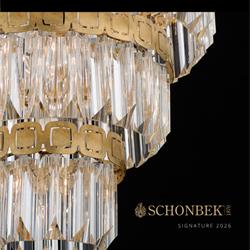 灯饰设计图:Schonbek 2026年美式奢华水晶灯饰设计电子目录