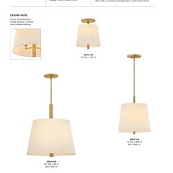 灯饰设计 Hinkley 2026年新品美式现代灯饰图片电子目录