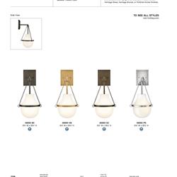 灯饰设计 Hinkley 2026年新品美式现代灯饰图片电子目录