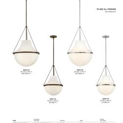 灯饰设计 Hinkley 2026年新品美式现代灯饰图片电子目录