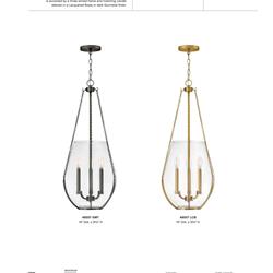灯饰设计 Hinkley 2026年新品美式现代灯饰图片电子目录