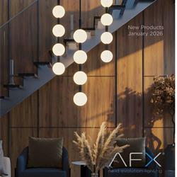 AFX 2026年新品美国现代时尚灯饰产品图片电子目录