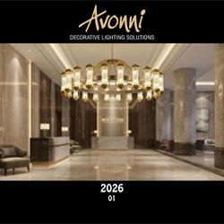 Avonni 2026年土耳其灯现代奢华灯饰设计图片电子目录