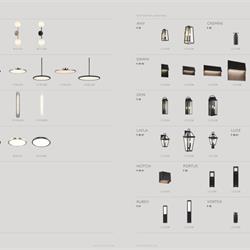 灯饰设计 Matteo 2026年新款灯饰产品图片电子图册