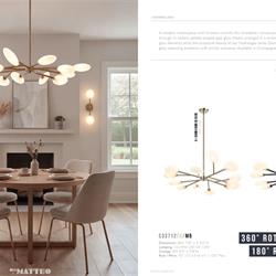 灯饰设计 Matteo 2026年新款灯饰产品图片电子图册