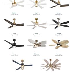 灯饰设计 Minka Aire 2026年新款美国风扇灯吊扇灯设计产品图片