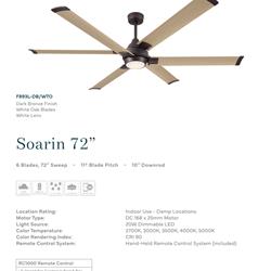 灯饰设计 Minka Aire 2026年新款美国风扇灯吊扇灯设计产品图片