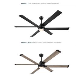 灯饰设计 Minka Aire 2026年新款美国风扇灯吊扇灯设计产品图片