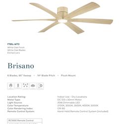 灯饰设计 Minka Aire 2026年新款美国风扇灯吊扇灯设计产品图片