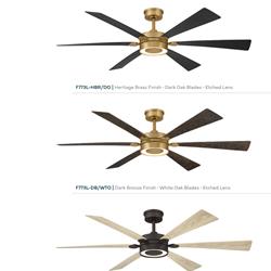 灯饰设计 Minka Aire 2026年新款美国风扇灯吊扇灯设计产品图片