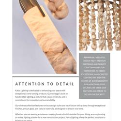 灯饰设计 Kalco Allegri 2026年新款灯饰产品图片电子目录