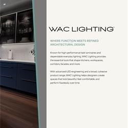 灯饰设计 WAC 2026年美国家居照明LED灯具产品图片电子目录