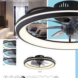 灯饰设计 Globo 2026年最新欧式吊扇风扇灯设计图片电子目录