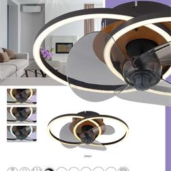 灯饰设计 Globo 2026年最新欧式吊扇风扇灯设计图片电子目录