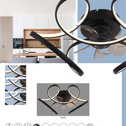 灯饰设计 Globo 2026年最新欧式吊扇风扇灯设计图片电子目录