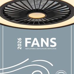 灯饰设计图:Globo 2026年最新欧式吊扇风扇灯设计图片电子目录