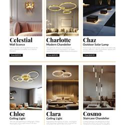 灯饰设计 Mod 2025年冬季美国现代时尚灯饰图片电子画册