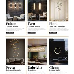 灯饰设计 Mod 2025年冬季美国现代时尚灯饰图片电子画册