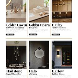 灯饰设计 Mod 2025年冬季美国现代时尚灯饰图片电子画册