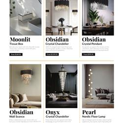 灯饰设计 Mod 2025年冬季美国现代时尚灯饰图片电子画册