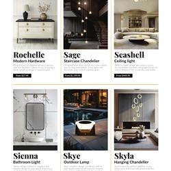 灯饰设计 Mod 2025年冬季美国现代时尚灯饰图片电子画册