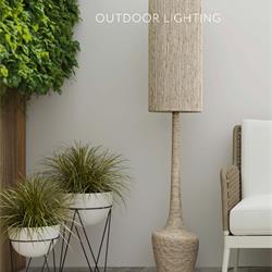 灯饰设计 Palecek 2026年美国藤艺布艺灯饰设计素材图片电子画册