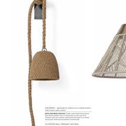 灯饰设计 Palecek 2026年美国藤艺布艺灯饰设计素材图片电子画册