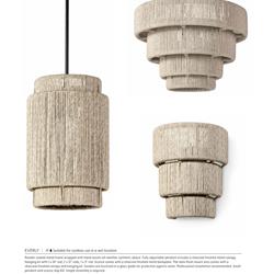 灯饰设计 Palecek 2026年美国藤艺布艺灯饰设计素材图片电子画册