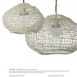 灯饰设计 Palecek 2026年美国藤艺布艺灯饰设计素材图片电子画册