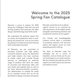 灯饰设计 Mercator 2025年澳大利亚风扇灯吊扇灯图片电子目录