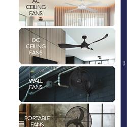 灯饰设计 Mercator 2025年澳大利亚风扇灯吊扇灯图片电子目录