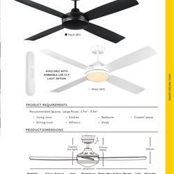 灯饰设计 Mercator 2025年澳大利亚风扇灯吊扇灯图片电子目录