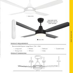 灯饰设计 Mercator 2025年澳大利亚风扇灯吊扇灯图片电子目录