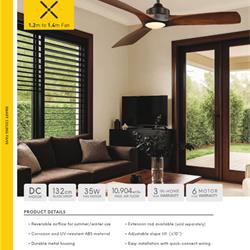 灯饰设计 Mercator 2025年澳大利亚风扇灯吊扇灯图片电子目录